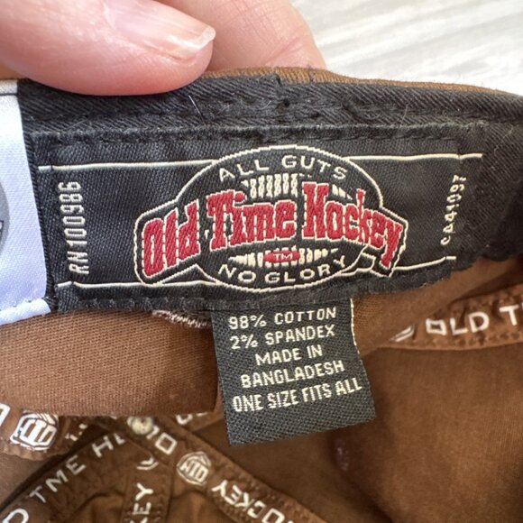 Vintage Tampa Bay Lightning Hat Fitted OSFA Brown Old Time Hockey NHL Hockey - Picture 10 of 16